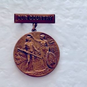 World War One medal from the brotherhood locomotive firemen and engine men